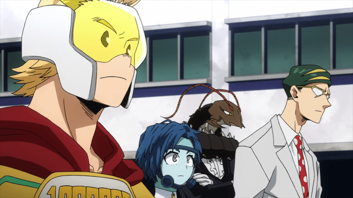 Héros avec un bug dans MHA.  Cette image fait partie d'un article sur tous les arcs majeurs de My Hero Academia (MHA), classés du pire au meilleur.