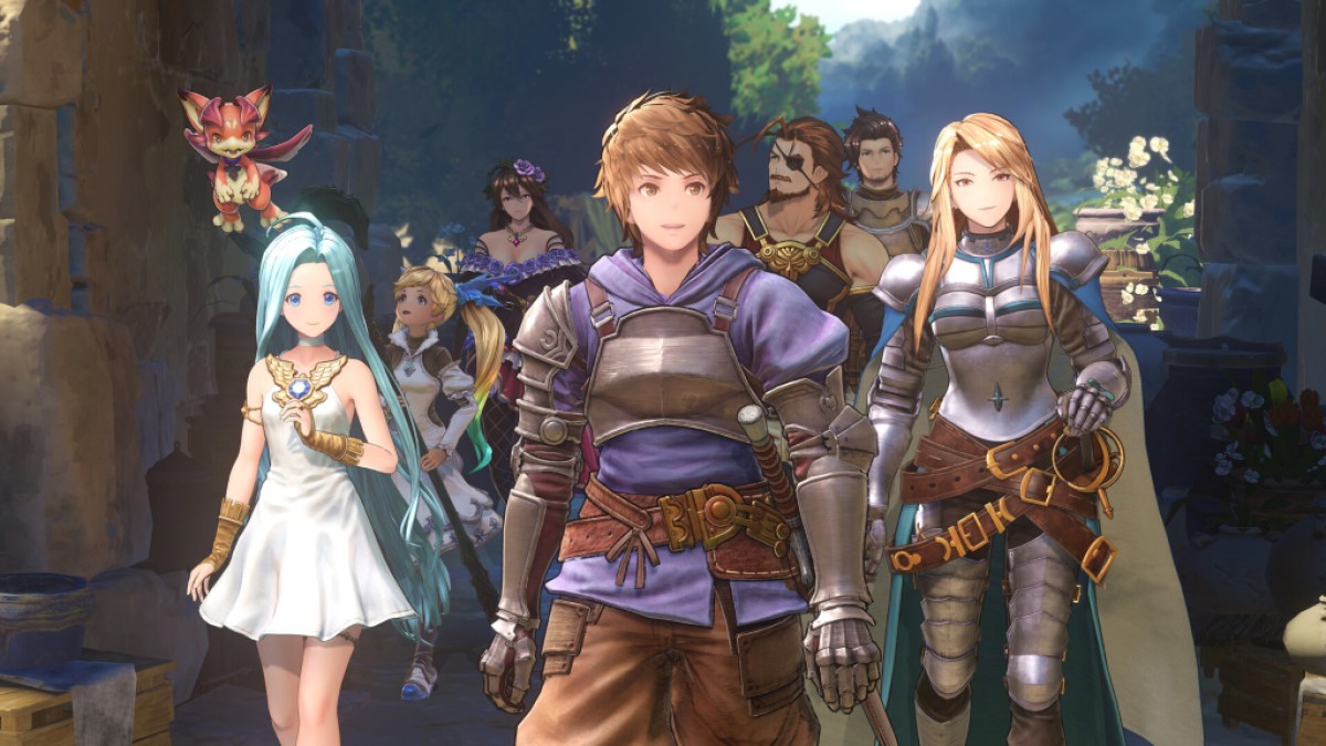 Personnages de Granblue Fantasy : Relink.  Cette image fait partie d'un article sur la façon d'obtenir des cartes de coéquipier dans Granblue Fantasy : Relink.