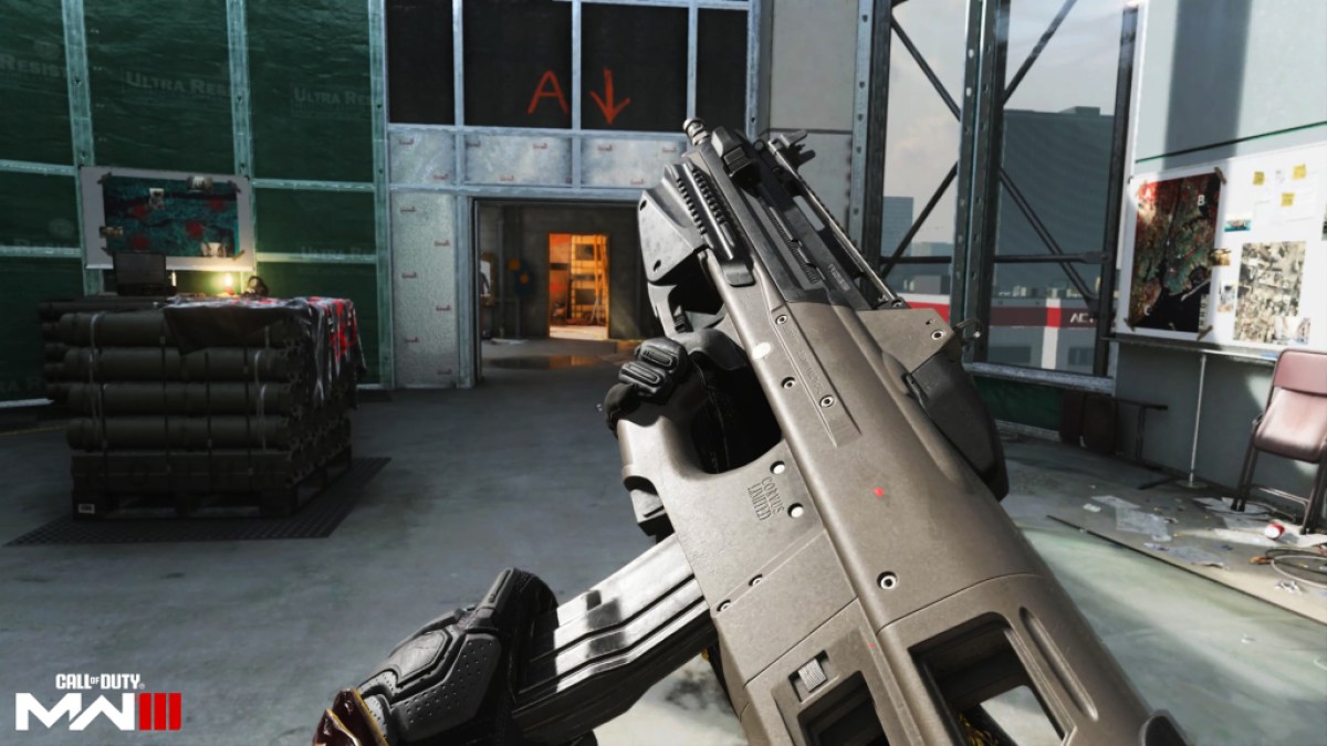 Le BP50 dans Call of Duty: Modern Warfare 3. Cette image fait partie d'un article sur les meilleures armes pour le mode multijoueur de la saison 2 de Modern Warfare 3 (MW3).