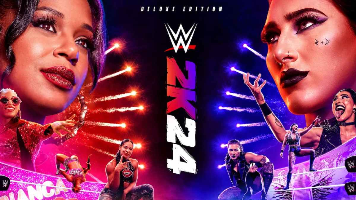 Une image de l'édition Deluxe de WWE2K24. 